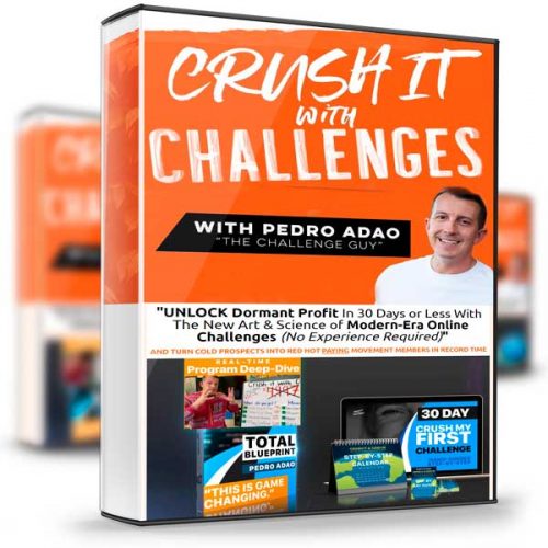 Crush It With Challenges (2020) – Pedro Adao