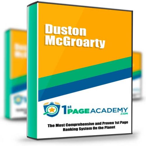 1st Page Academy  –  Duston McGroarty